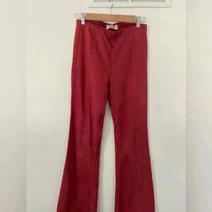 Free People We The Free Flare pants size 27 rust red